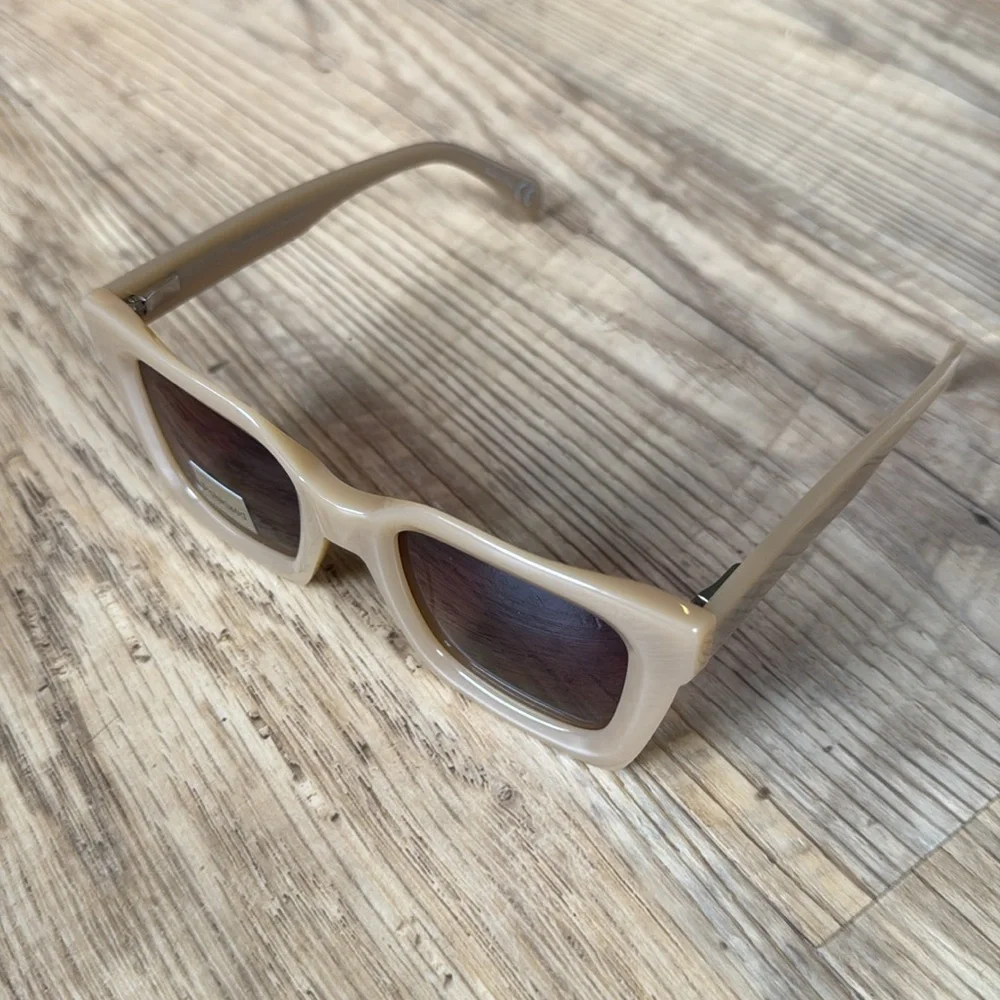NEW Nicole Miller Square Acetate Polarized Sunglasses
